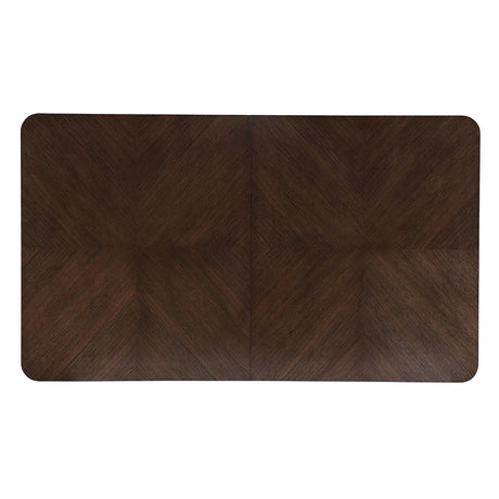 West Kensington Medium Espresso Rectangular Dining Table from Michael Amini - Luna Furniture