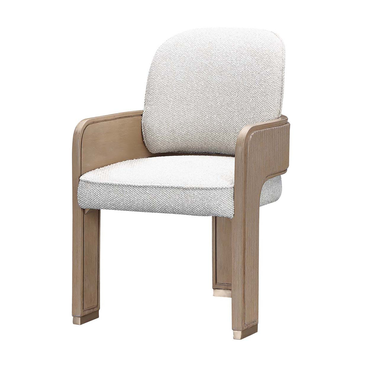 West Kensington - Caramel Sea Salt Caramel Dining Arm Chair from Michael Amini - Luna Furniture