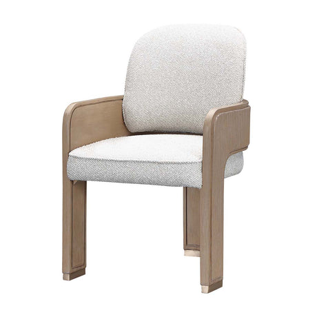 West Kensington - Caramel Sea Salt Caramel Dining Arm Chair from Michael Amini - Luna Furniture