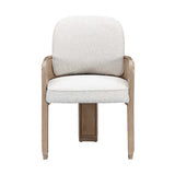 West Kensington - Caramel Sea Salt Caramel Dining Arm Chair from Michael Amini - Luna Furniture