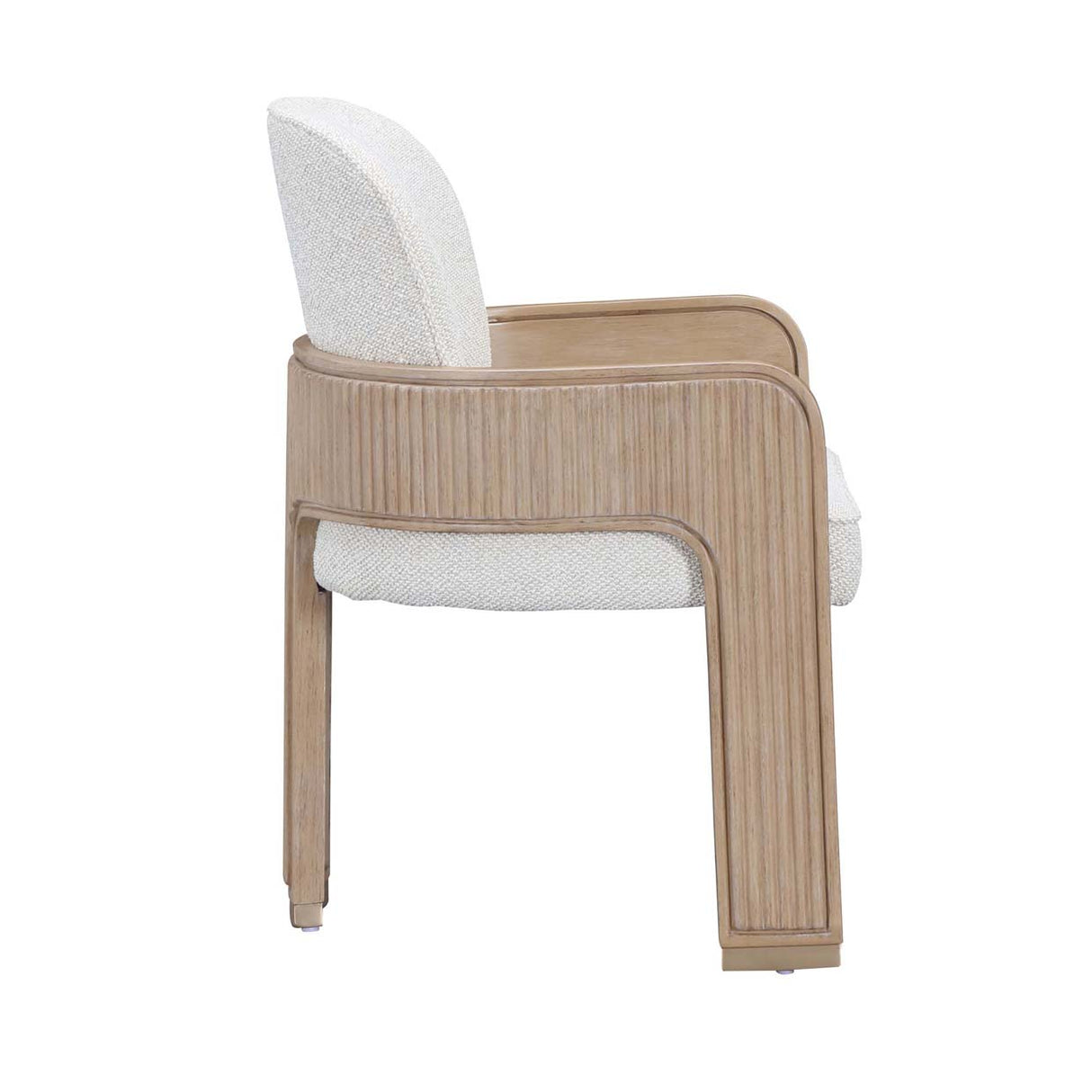 West Kensington - Caramel Sea Salt Caramel Dining Arm Chair from Michael Amini - Luna Furniture