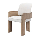 West Kensington - Caramel Sea Salt Caramel Dining Arm Chair from Michael Amini - Luna Furniture