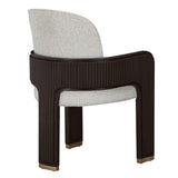 West Kensington Medium Espresso Dining Arm Chair from Michael Amini - Luna Furniture