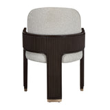West Kensington Medium Espresso Dining Arm Chair from Michael Amini - Luna Furniture