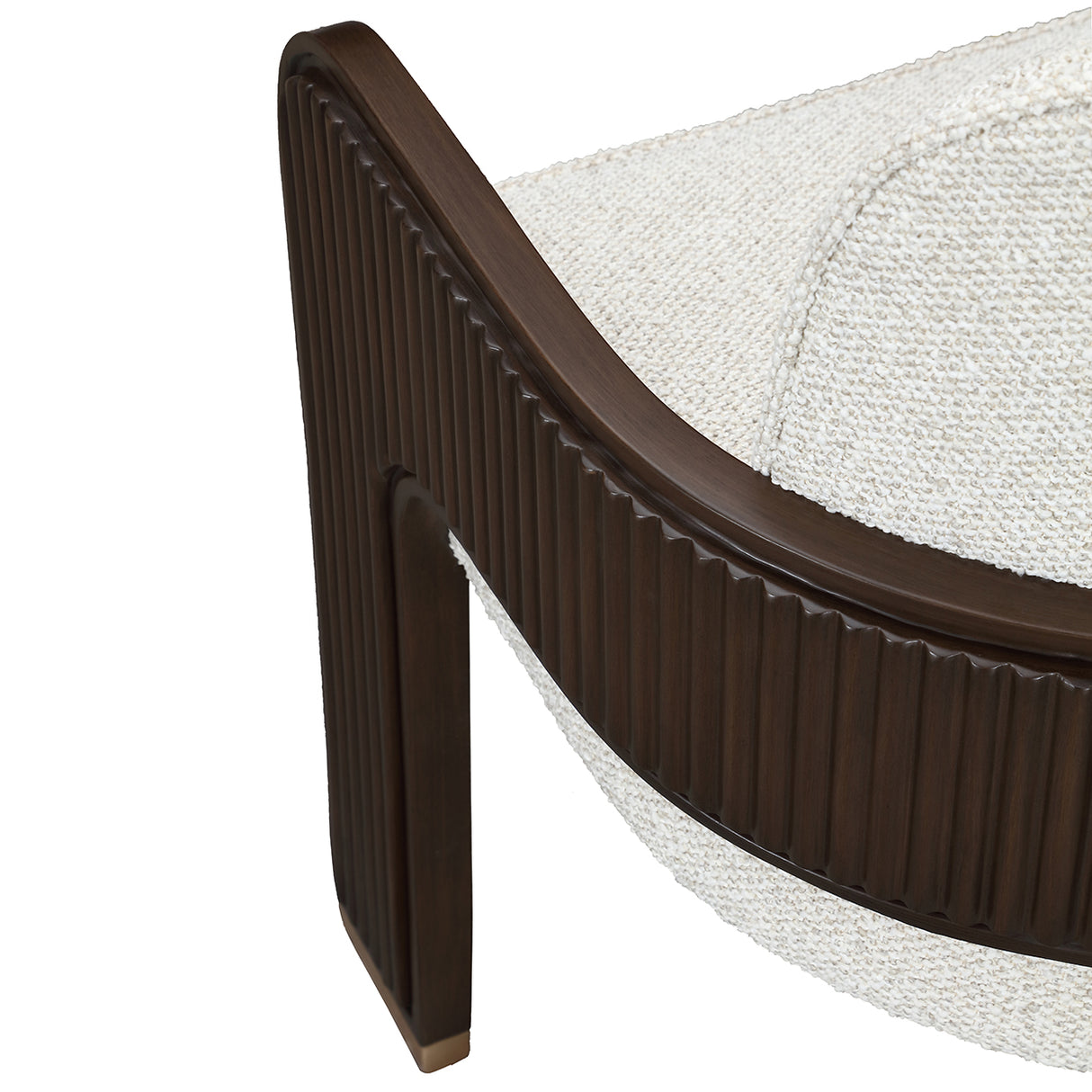 West Kensington Medium Espresso Dining Arm Chair from Michael Amini - Luna Furniture
