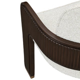 West Kensington Medium Espresso Dining Arm Chair from Michael Amini - Luna Furniture