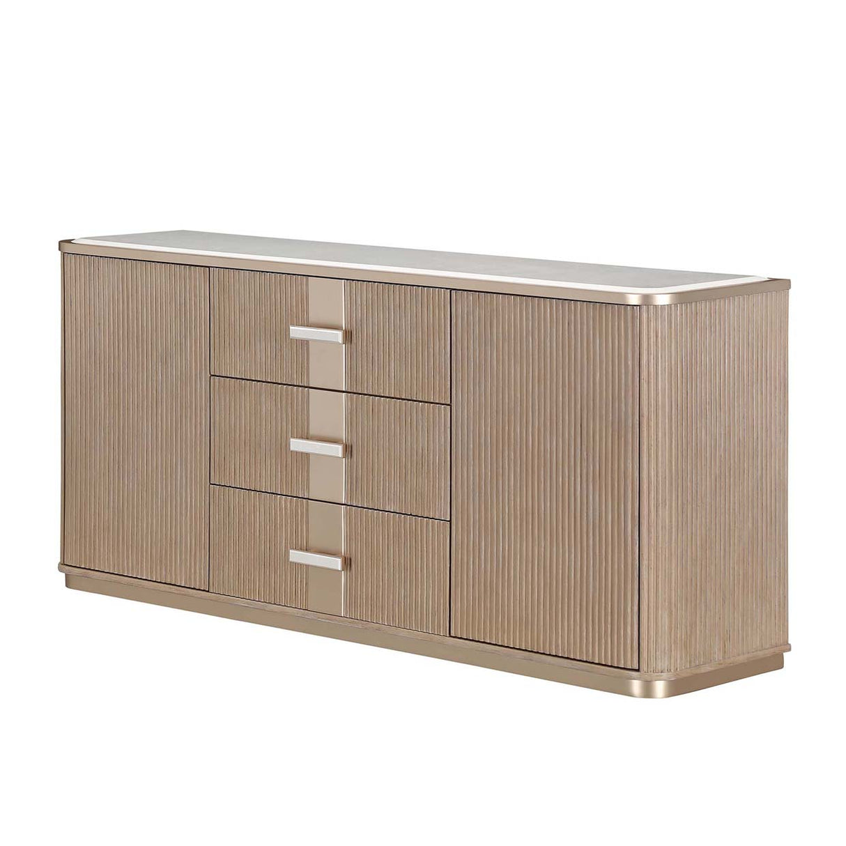 West Kensington - Caramel Sea Salt Caramel Sideboard from Michael Amini - Luna Furniture