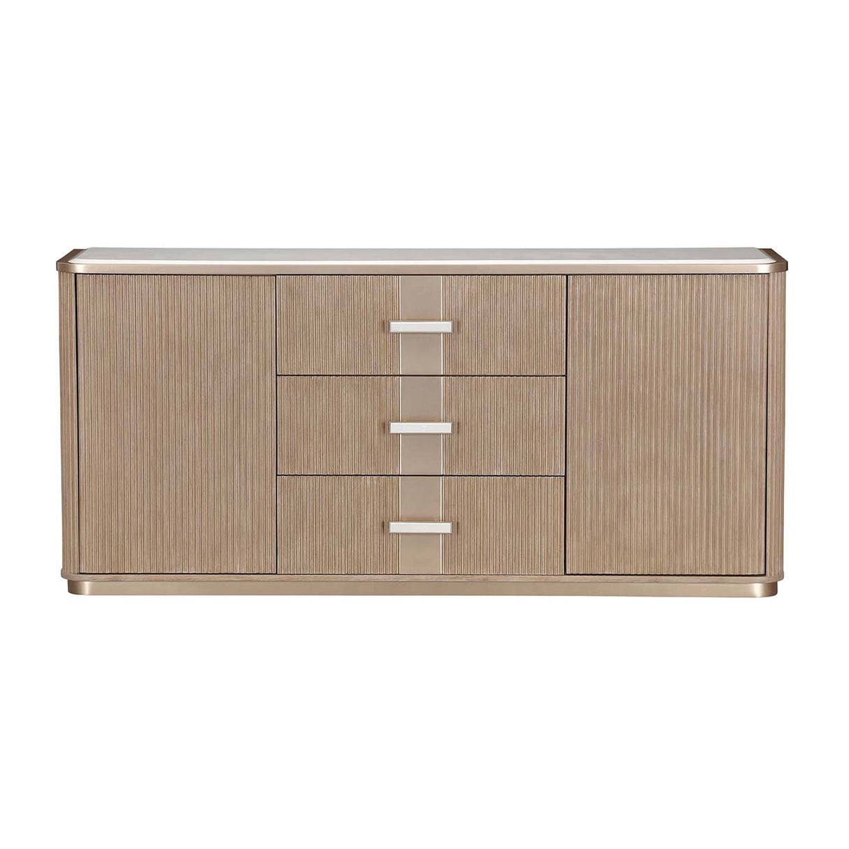 West Kensington - Caramel Sea Salt Caramel Sideboard from Michael Amini - Luna Furniture