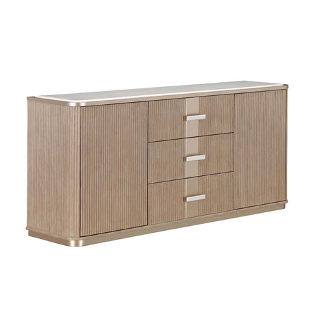 West Kensington - Caramel Sea Salt Caramel Sideboard from Michael Amini - Luna Furniture