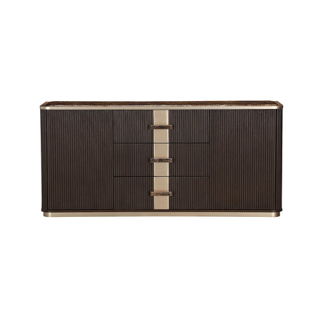West Kensington Medium Espresso Sideboard from Michael Amini - Luna Furniture