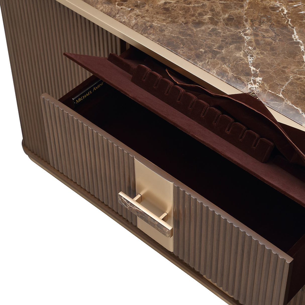 West Kensington Medium Espresso Sideboard from Michael Amini - Luna Furniture