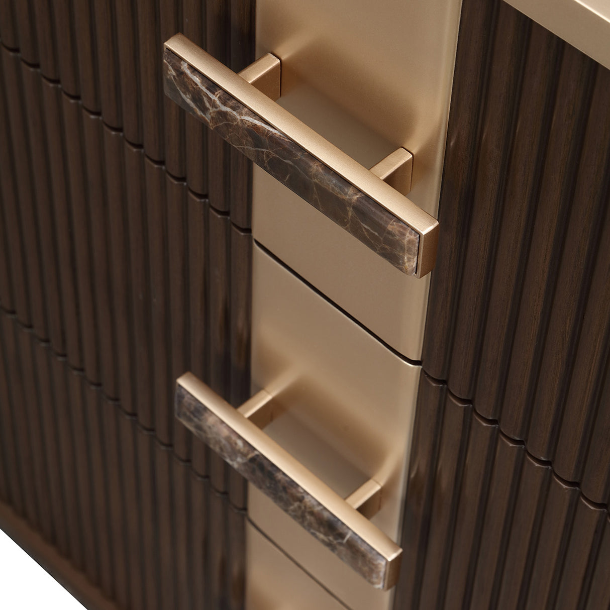 West Kensington Medium Espresso Sideboard from Michael Amini - Luna Furniture