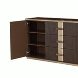 West Kensington Medium Espresso Sideboard from Michael Amini - Luna Furniture