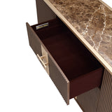 West Kensington Medium Espresso Sideboard from Michael Amini - Luna Furniture