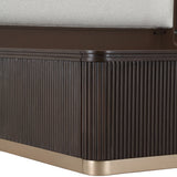 West Kensington Medium Espresso Queen Bed from Michael Amini - Luna Furniture