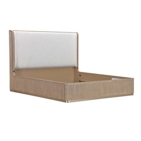 West Kensington - Caramel Sea Salt Caramel Cal. King Bed from Michael Amini - Luna Furniture