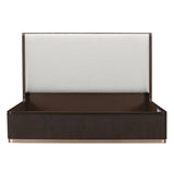 West Kensington Medium Espresso Eastern King Bed from Michael Amini - Luna Furniture