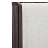 West Kensington Medium Espresso Eastern King Bed from Michael Amini - Luna Furniture
