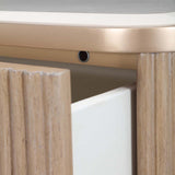 West Kensington - Caramel Sea Salt Caramel 1-drawer Nightstand from Michael Amini - Luna Furniture