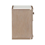 West Kensington - Caramel Sea Salt Caramel 1-drawer Nightstand from Michael Amini - Luna Furniture
