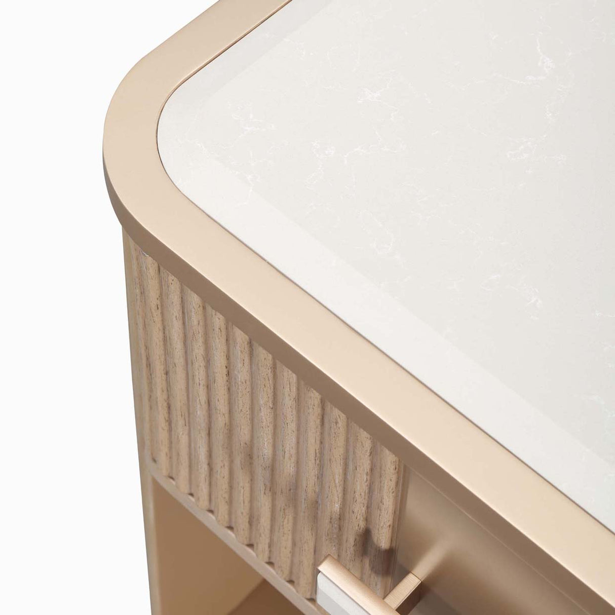 West Kensington - Caramel Sea Salt Caramel 1-drawer Nightstand from Michael Amini - Luna Furniture