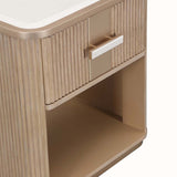 West Kensington - Caramel Sea Salt Caramel 1-drawer Nightstand from Michael Amini - Luna Furniture