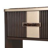 West Kensington Medium Espresso 1-drawer Nightstand from Michael Amini - Luna Furniture