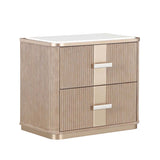 West Kensington - Caramel Sea Salt Caramel 2-drawer Nightstand from Michael Amini - Luna Furniture