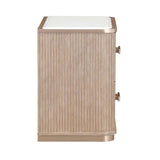 West Kensington - Caramel Sea Salt Caramel 2-drawer Nightstand from Michael Amini - Luna Furniture