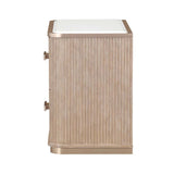 West Kensington - Caramel Sea Salt Caramel 2-drawer Nightstand from Michael Amini - Luna Furniture