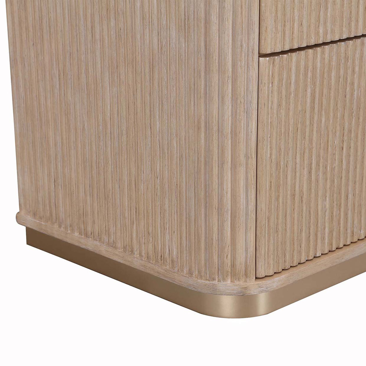 West Kensington - Caramel Sea Salt Caramel 2-drawer Nightstand from Michael Amini - Luna Furniture