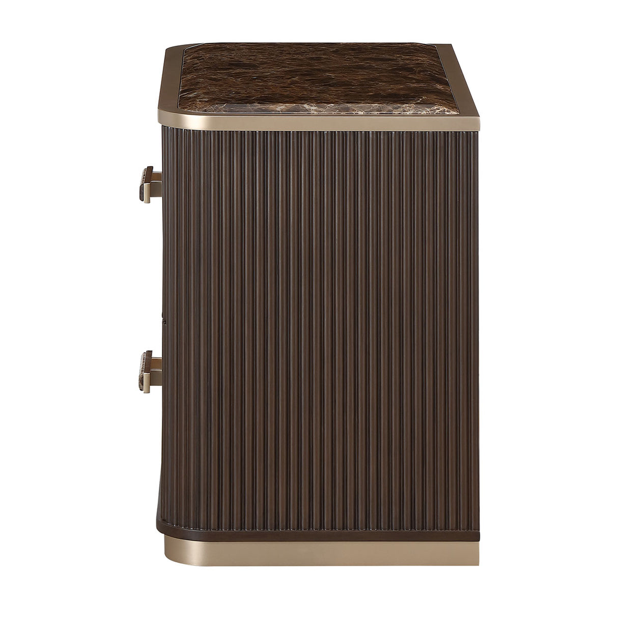 West Kensington Medium Espresso 2-drawer Nightstand from Michael Amini - Luna Furniture