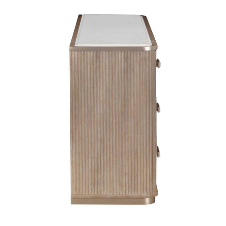 West Kensington - Caramel Sea Salt Caramel Dresser from Michael Amini - Luna Furniture