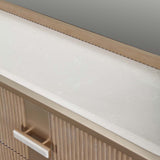 West Kensington - Caramel Sea Salt Caramel Dresser With Mirror from Michael Amini - Luna Furniture