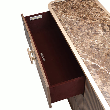 West Kensington Medium Espresso Dresser from Michael Amini - Luna Furniture