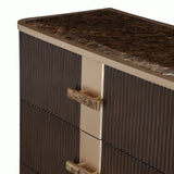 West Kensington Medium Espresso Dresser from Michael Amini - Luna Furniture