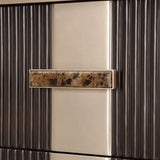 West Kensington Medium Espresso Dresser from Michael Amini - Luna Furniture