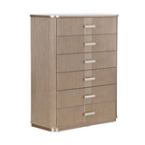 West Kensington - Caramel Sea Salt Caramel Highboy Chest from Michael Amini - Luna Furniture