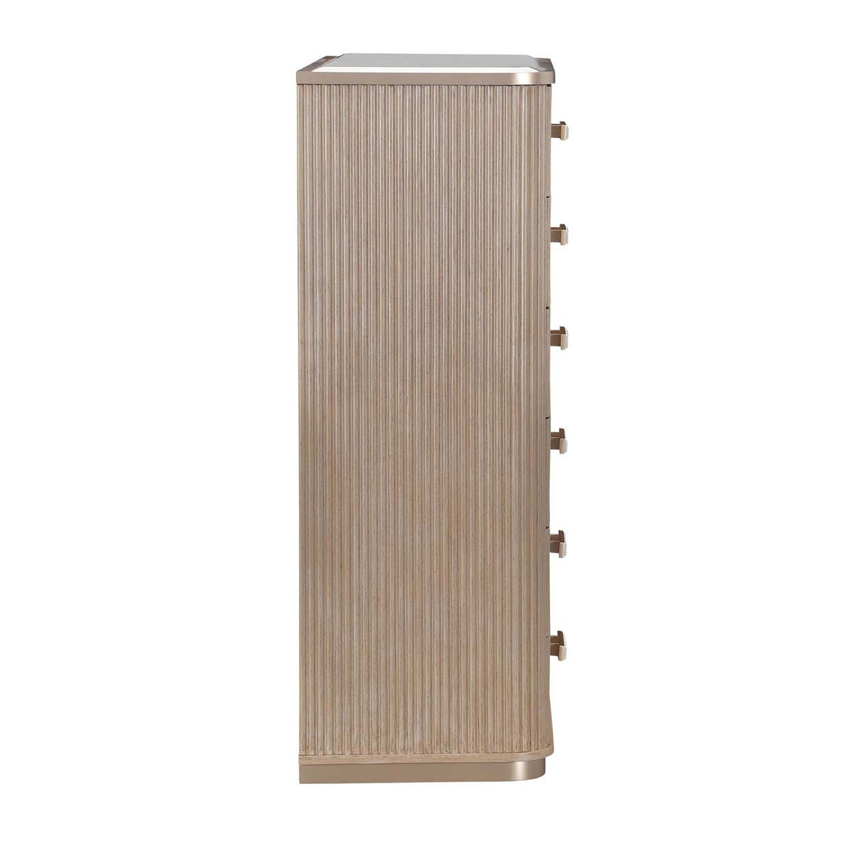 West Kensington - Caramel Sea Salt Caramel Highboy Chest from Michael Amini - Luna Furniture