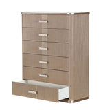 West Kensington - Caramel Sea Salt Caramel Highboy Chest from Michael Amini - Luna Furniture