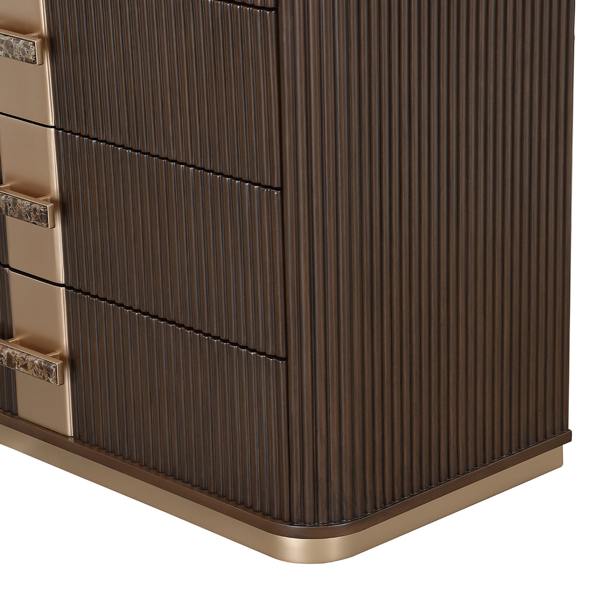 West Kensington Medium Espresso Highboy Chest from Michael Amini - Luna Furniture