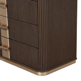 West Kensington Medium Espresso Highboy Chest from Michael Amini - Luna Furniture