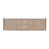 West Kensington - Caramel Sea Salt Caramel Media Cabinet from Michael Amini - Luna Furniture