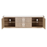 West Kensington - Caramel Sea Salt Caramel Media Cabinet from Michael Amini - Luna Furniture