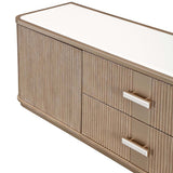 West Kensington - Caramel Sea Salt Caramel Media Cabinet from Michael Amini - Luna Furniture