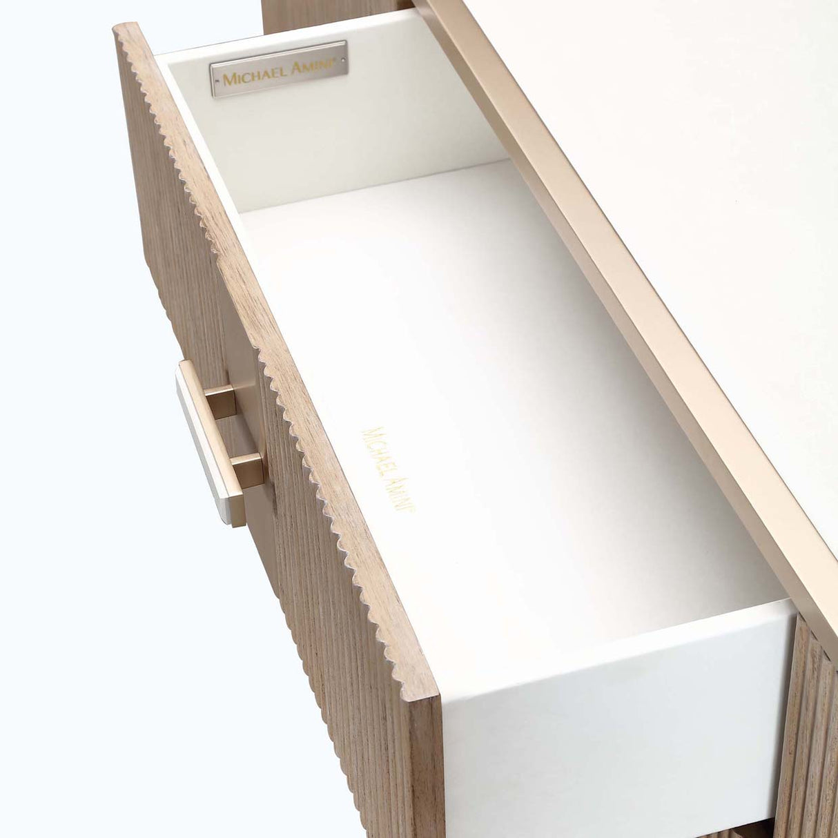 West Kensington - Caramel Sea Salt Caramel Media Cabinet from Michael Amini - Luna Furniture