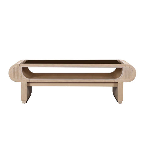 West Kensington - Caramel Sea Salt Caramel Cocktail Table from Michael Amini - Luna Furniture