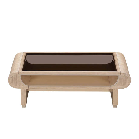 West Kensington - Caramel Sea Salt Caramel Cocktail Table from Michael Amini - Luna Furniture
