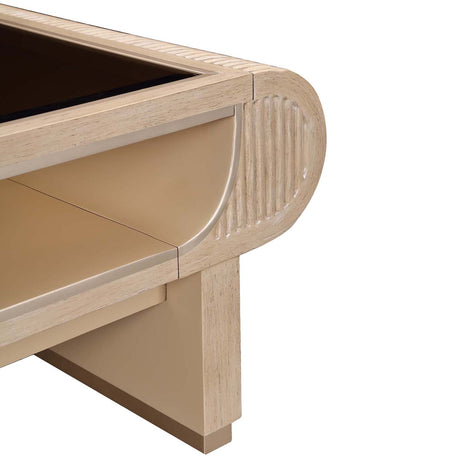 West Kensington - Caramel Sea Salt Caramel Cocktail Table from Michael Amini - Luna Furniture