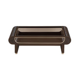 West Kensington Medium Espresso Cocktail Table from Michael Amini - Luna Furniture